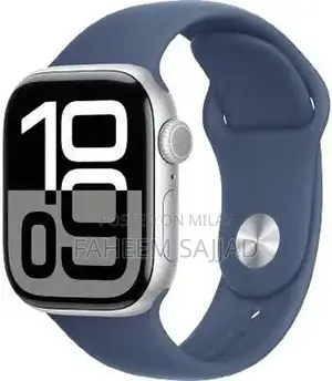Photo - Apple Watch Series 10 Smart Wearable 42mm Silver Blue Band