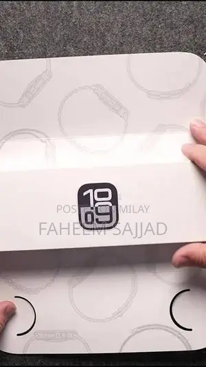 Apple Watch Series 10 Smart Wearable 42mm Silver Blue Band