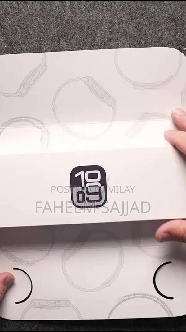 Apple Watch Series 10 Smart Wearable 42mm Silver Blue Band