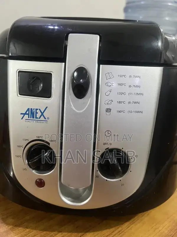 Anex Deep Fryer - Lightly Used Kitchen Appliance