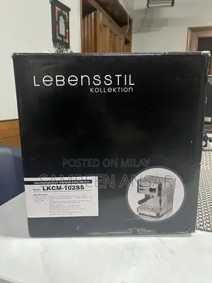 Photo - Espresso and Cappuccino Machine - Home Brewing Appliance