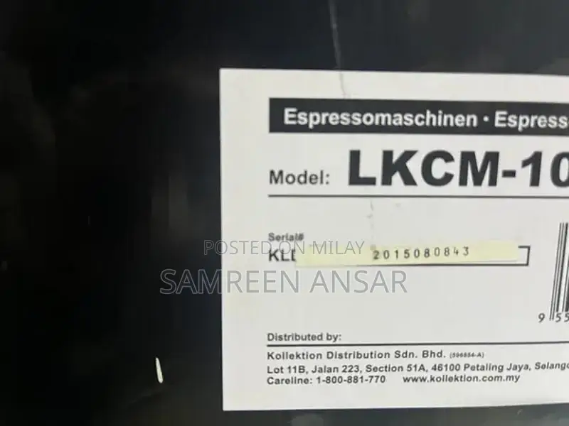 Espresso and Cappuccino Machine - Home Brewing Appliance