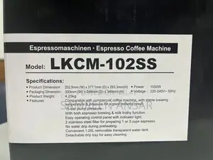 Espresso and Cappuccino Machine - Home Brewing Appliance