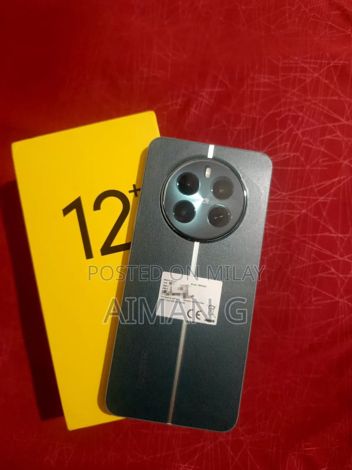 New Realme 12+ 256 GB Green