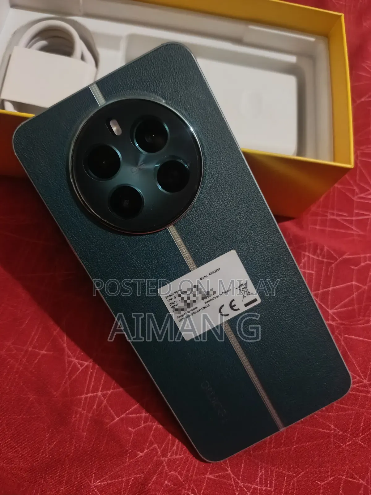 New Realme 12+ 256 GB Green