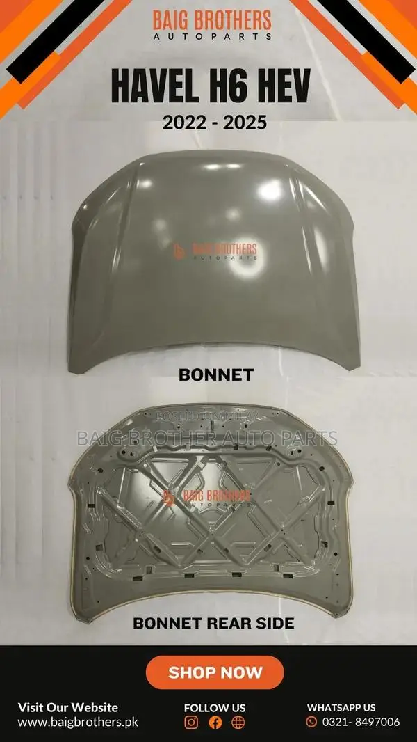 Honda Civic City Sportage Haval Sonata  Mg Headlight Bonet Grill Door.