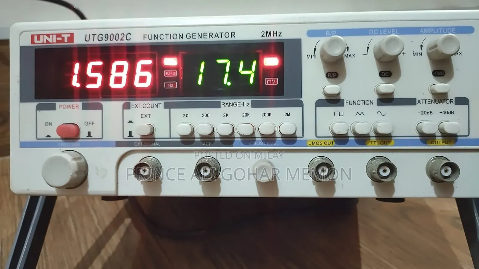 Function Generator Unit 2mhz