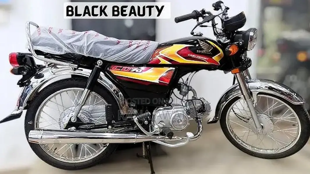 Honda CD 70 Motorcycle - Compact City Commuter Bike
