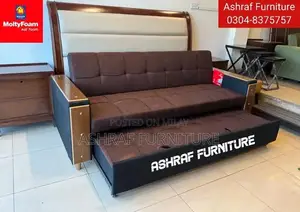 Convertible L-Shape Sofa Bed with Molty Foam