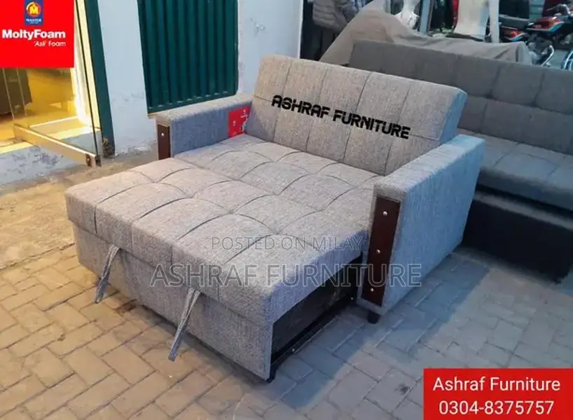 Convertible L-Shape Sofa Bed with Molty Foam
