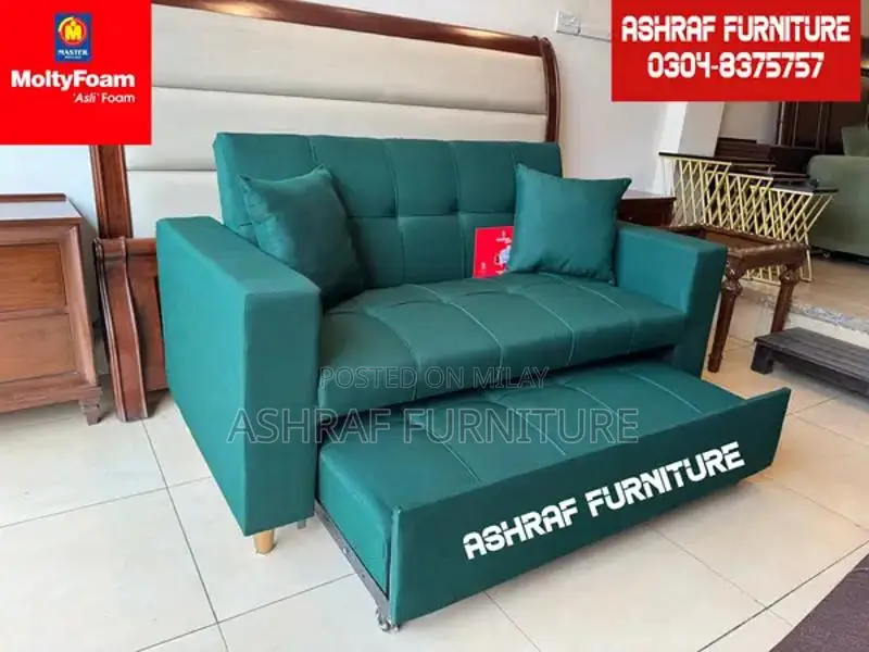 Convertible L-Shape Sofa Bed with Molty Foam