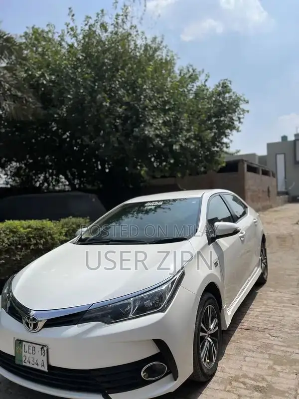 Altis1.6 18model whitecolur bumper to bumper geniun only one gate touc