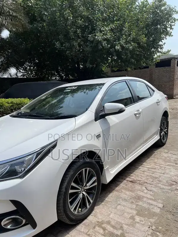 Altis1.6 18model whitecolur bumper to bumper geniun only one gate touc