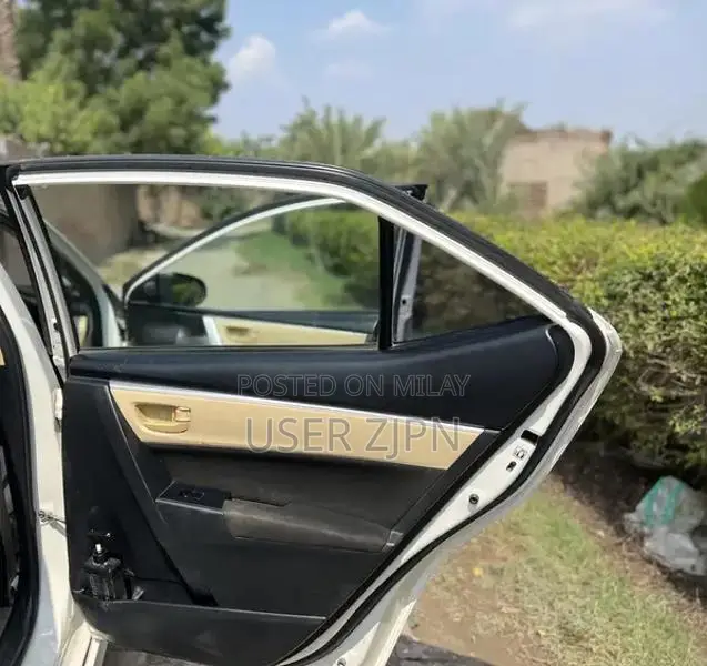 Altis1.6 18model whitecolur bumper to bumper geniun only one gate touc