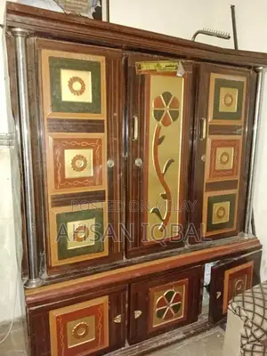 Classic Iron Almari with Two Secure Locks