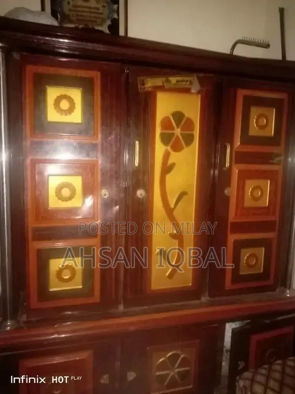 Classic Iron Almari with Two Secure Locks