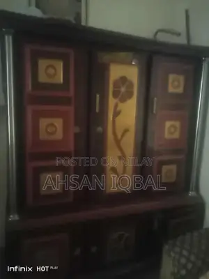 Classic Iron Almari with Two Secure Locks