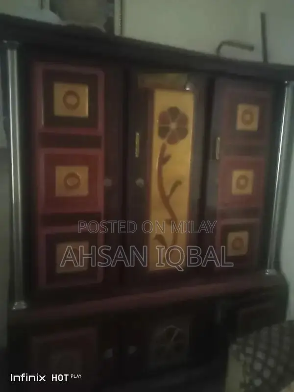 Classic Iron Almari with Two Secure Locks