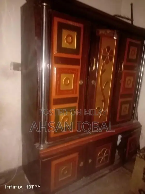 Classic Iron Almari with Two Secure Locks