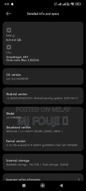 Redmi Note 13 Smartphone in Excellent Condition