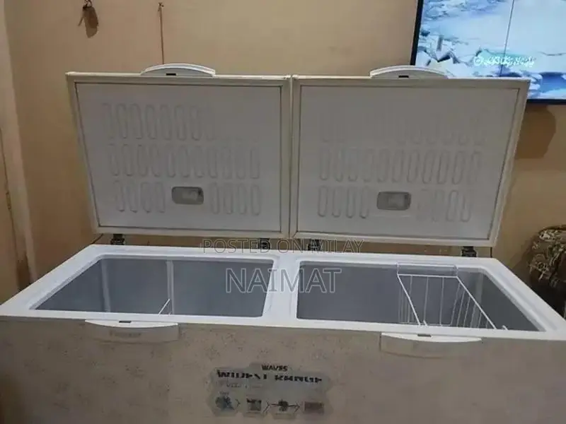 Waves WDF-318 Deep Freezer - 18 Cu Ft Double Door Cooling Solution