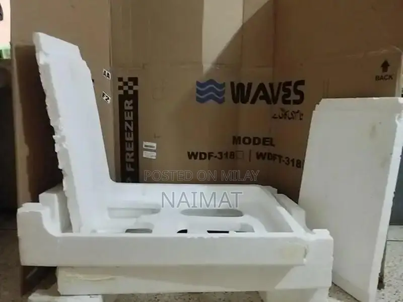 Waves WDF-318 Deep Freezer - 18 Cu Ft Double Door Cooling Solution