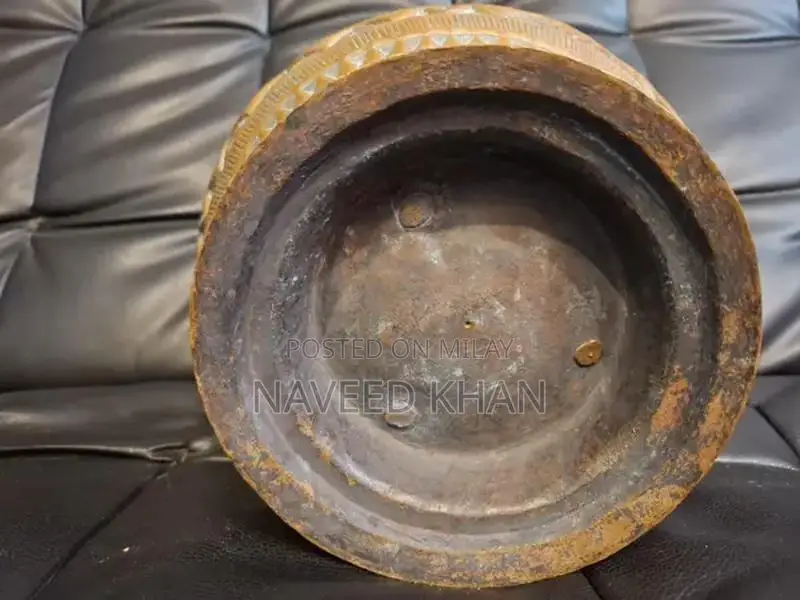 Antique Copper Vessel - Traditional 200-Year-Old Handcrafted Container