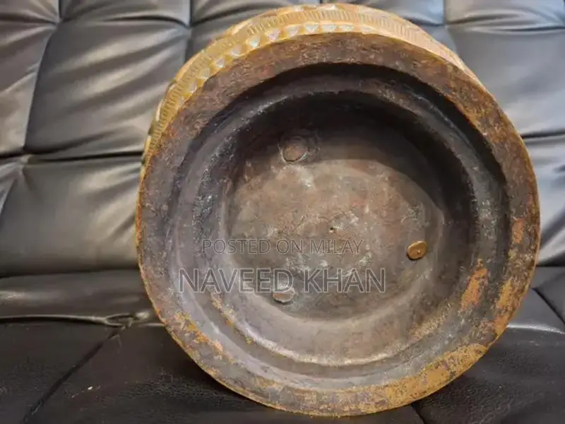 Antique Copper Vessel - Traditional 200-Year-Old Handcrafted Container
