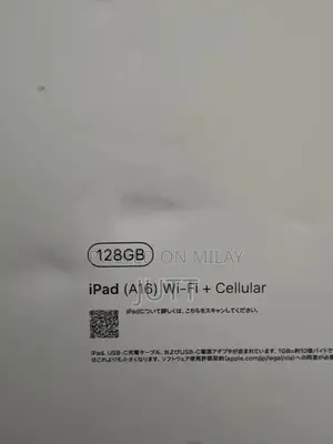 Apple iPad A16 Wi-Fi + Cellular 128GB Silver