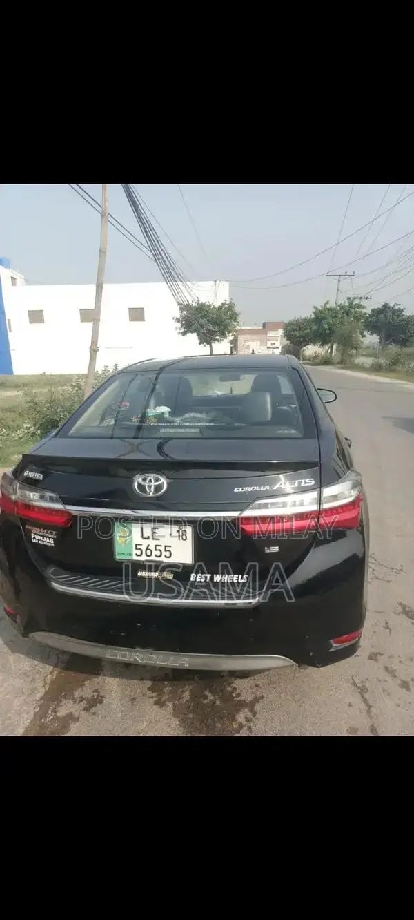 Toyota Corolla Altis 2018 Black Sedan - Low Mileage