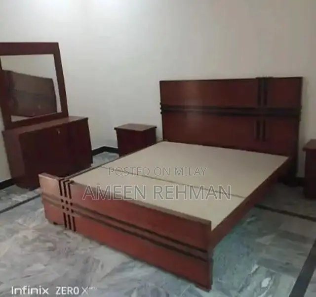 Comfortable Double Bed Frame for Bedroom