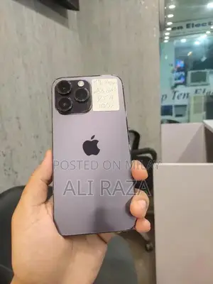 14PROMAX 256GB PTA APPROVED 100 BATTERY HEALTH