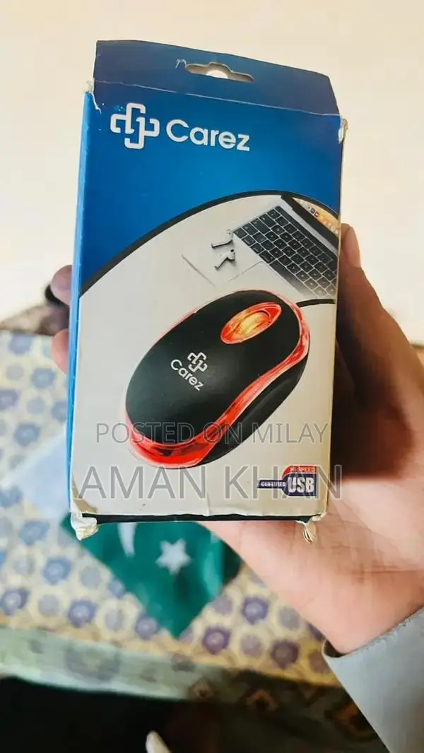 Alcatel mouse 1 catez full lighting gaming mouse with box