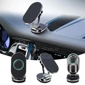 Universal Rotating Mobile Holder - Compact ABS Phone Mount