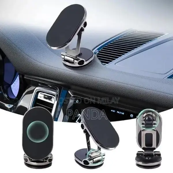 Universal Rotating Mobile Holder - Compact ABS Phone Mount