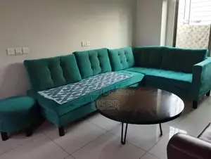 Photo - 7 seater sofa with puff
