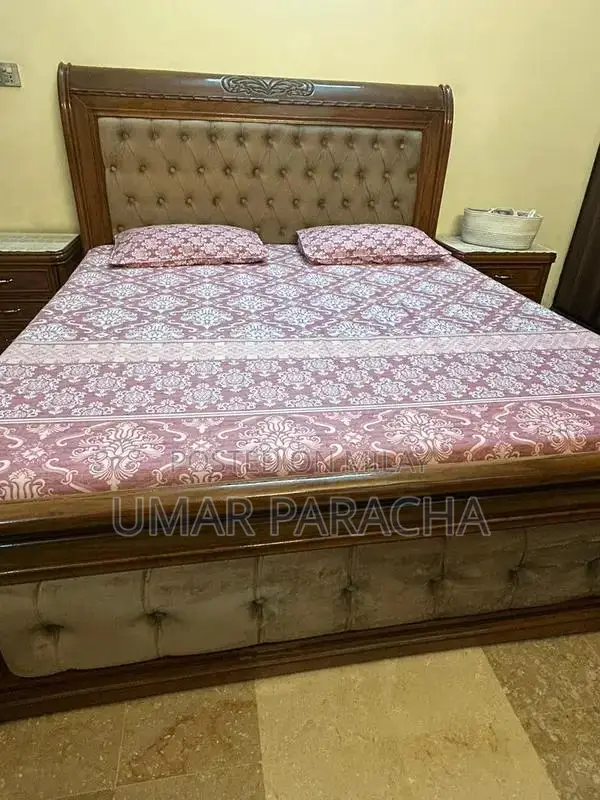 Bed With Dressing Table For Sale