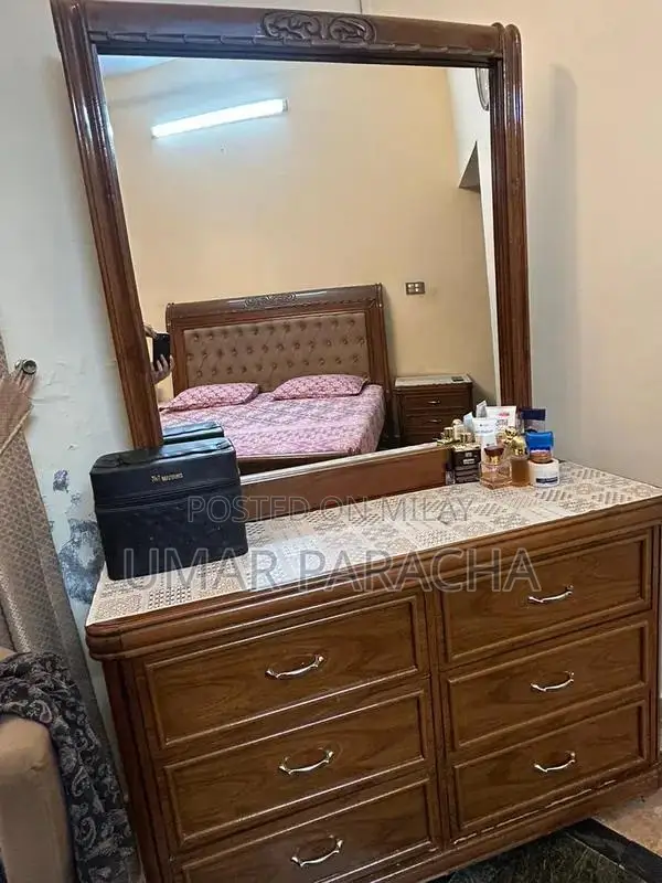 Bed With Dressing Table For Sale