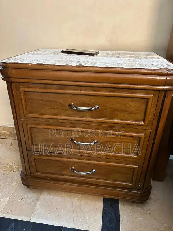 Bed With Dressing Table For Sale