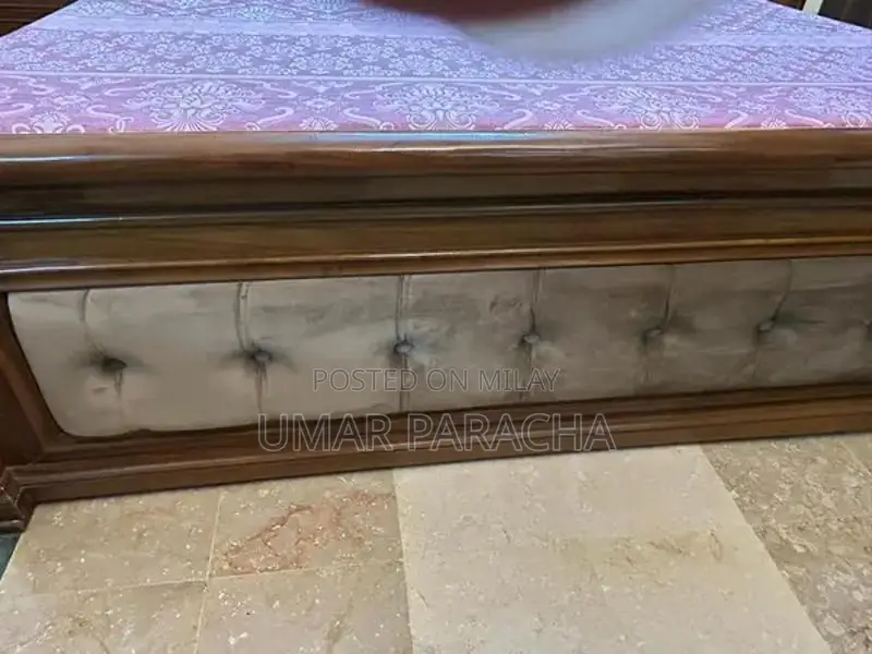 Bed With Dressing Table For Sale