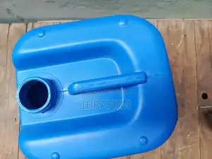 Photo - 10 Liter Blue and White Water Cane Container