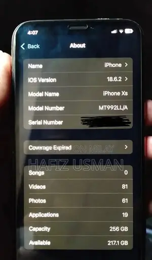 Apple iPhone XS 256GB Smartphone Gold Edition