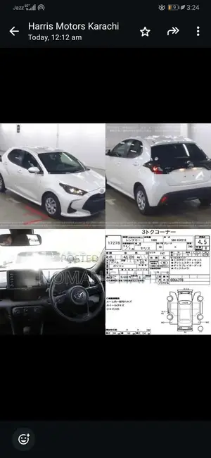 Photo - Toyota yaris Japanese 1000cc