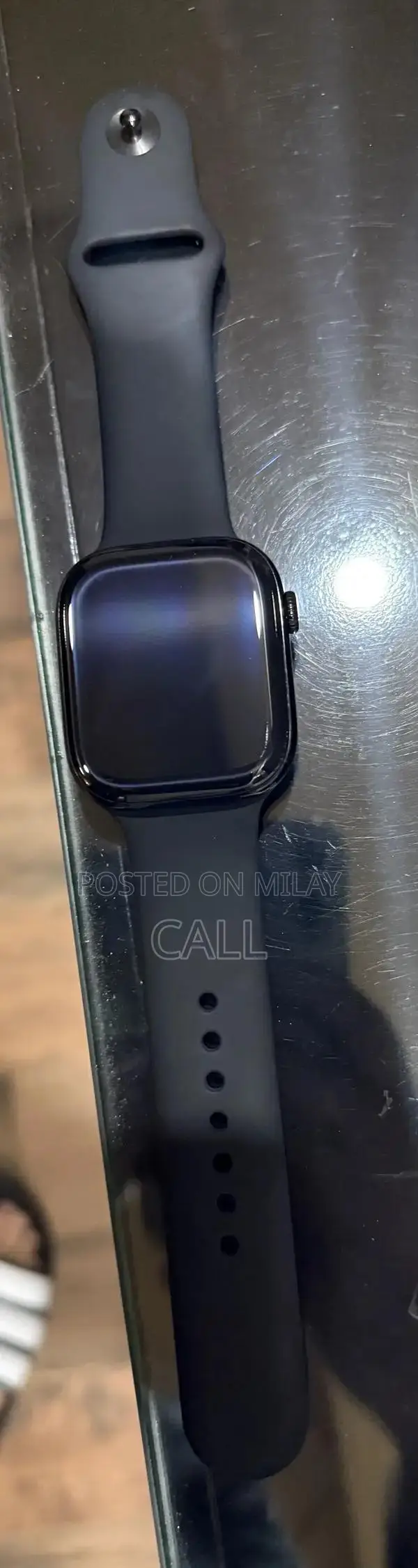 Apple Watch Series 10 46mm GPS Smartwatch in Black Aluminum