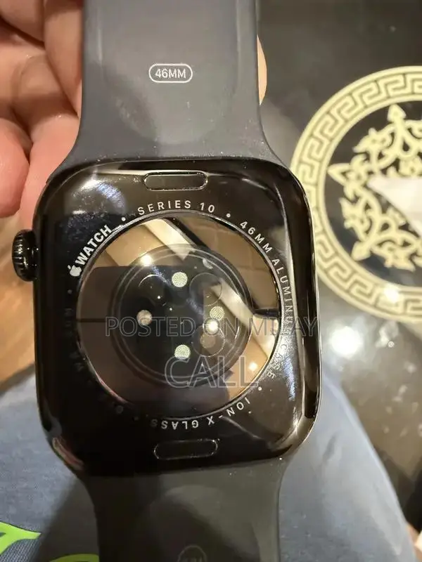 Apple Watch Series 10 46mm GPS Smartwatch in Black Aluminum