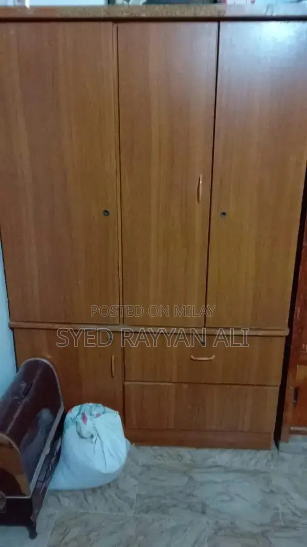 3 Almariyan and 2 side tables for sale