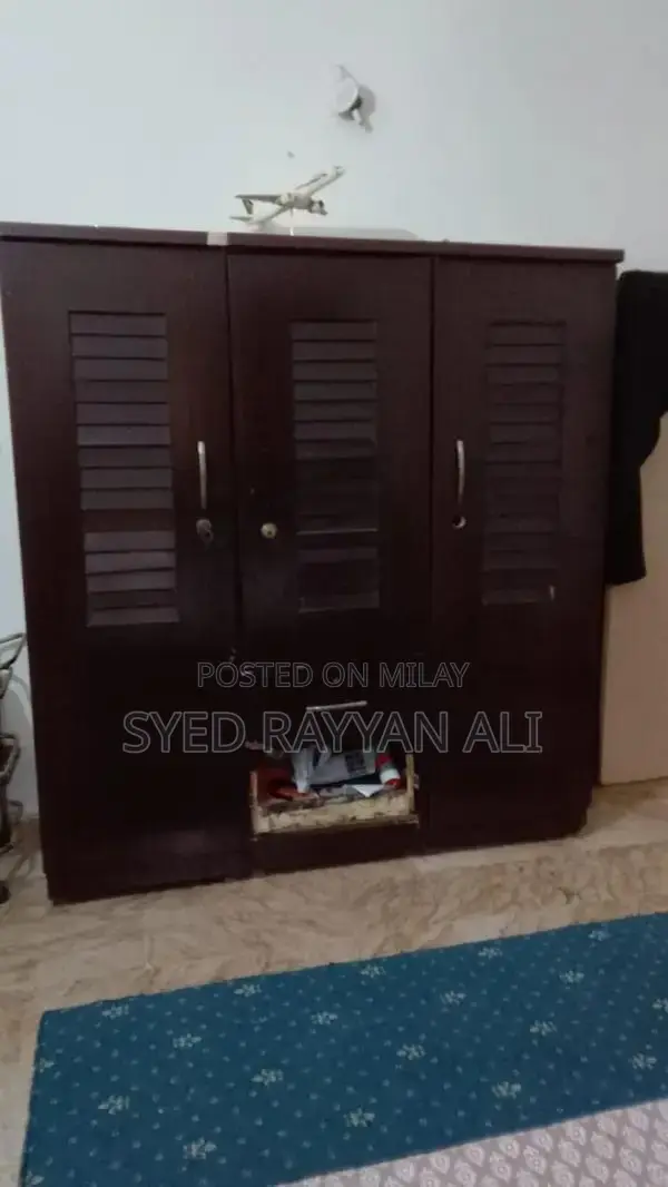 3 Almariyan and 2 side tables for sale