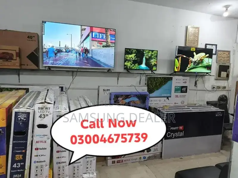 Samsung LED TV 43-inch Smart Television with Multiple Sizes