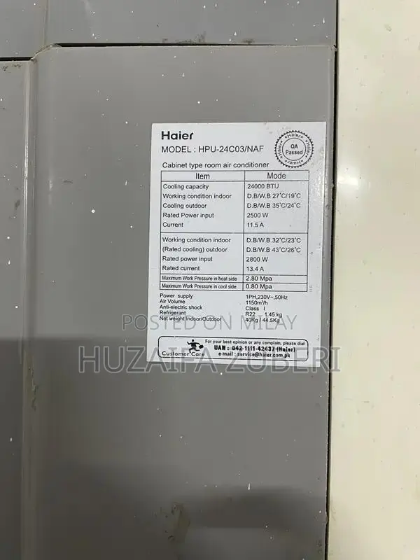 Haier Floor Standing AC
