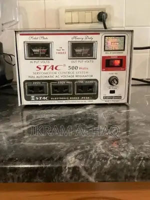 Photo - STAC 500W Automatic Voltage Regulator Stabilizer